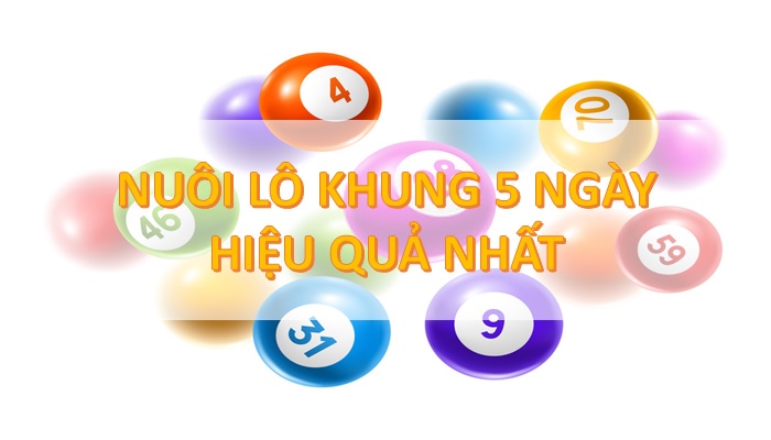 Cầu lô bạch thủ nuôi khung 5 ngày